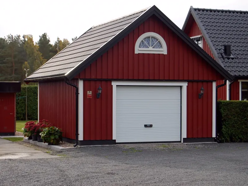 Färdigställt enkelgarage GL 50 från Björklidens